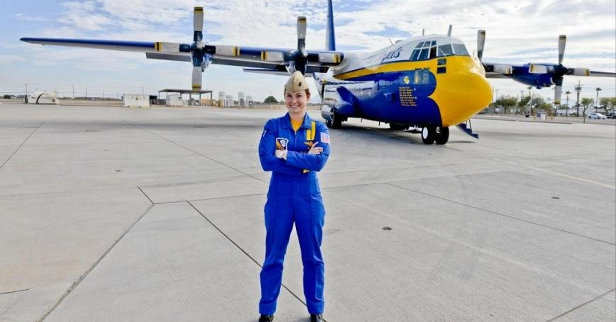 You are currently viewing Flying Fat Albert: Severna Park’s Katie Higgins Ascends As First Female Blue Angels Pilot
